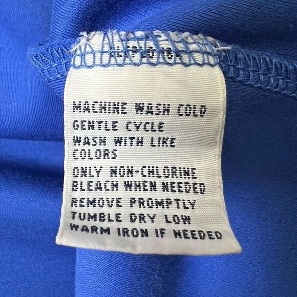 Polo Ralph Lauren Pima Interlock Shirt Men’s M Blue Lightweight Polo Pony Logo - Picture 4 of 6